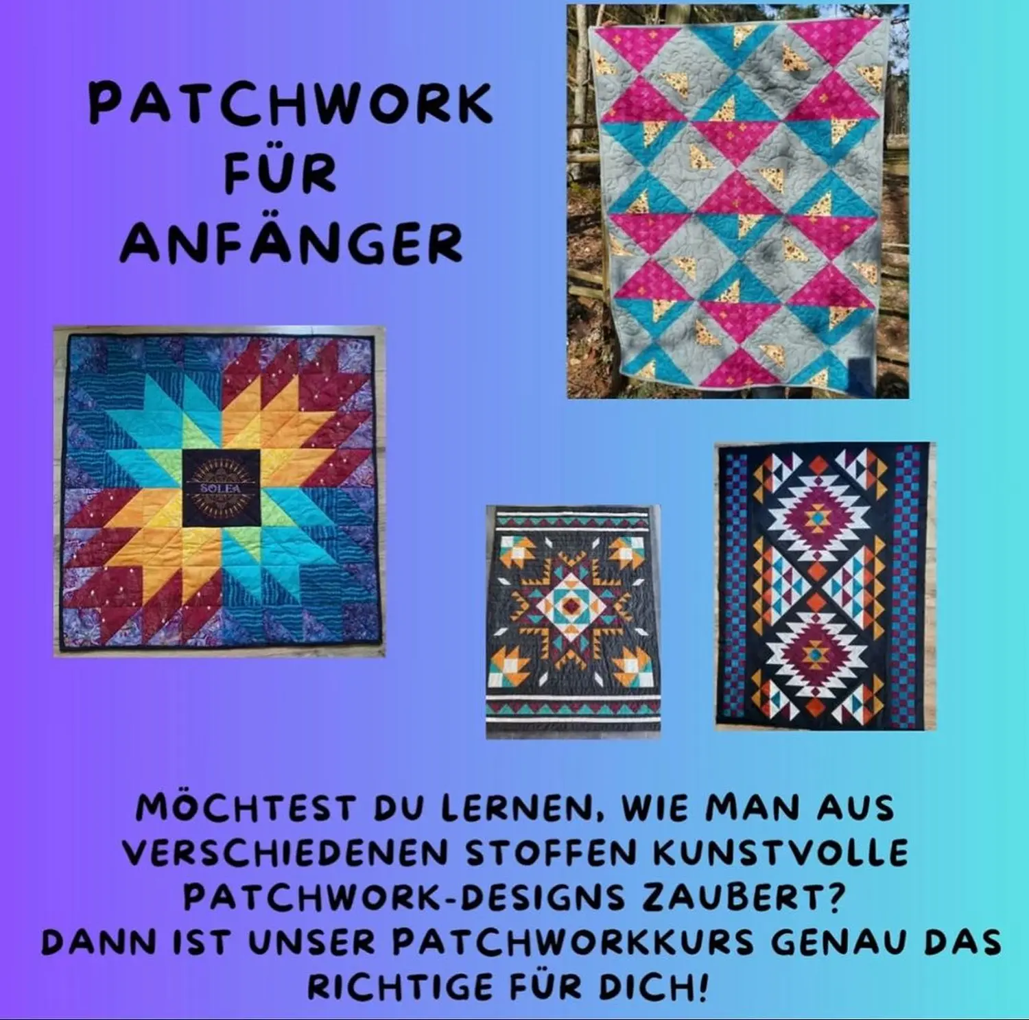 Patchworkkurse Danis Nähwerkstatt